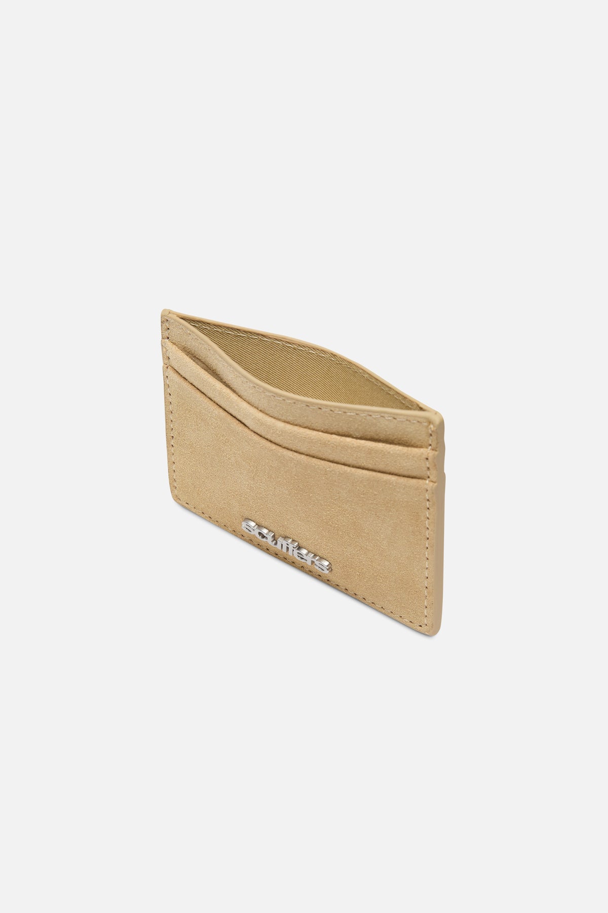 Suede Ecru Wallet