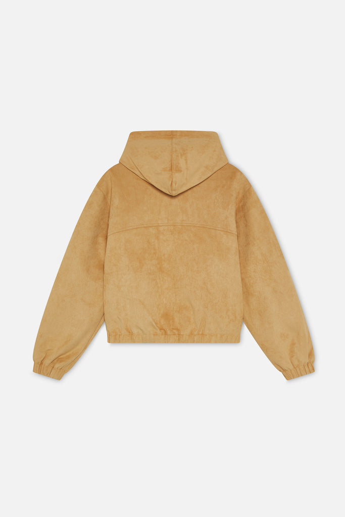 Suede Camel Work Jacket