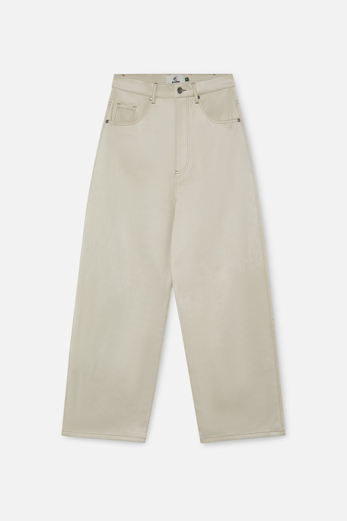 Suede Grey Jumbo Pants