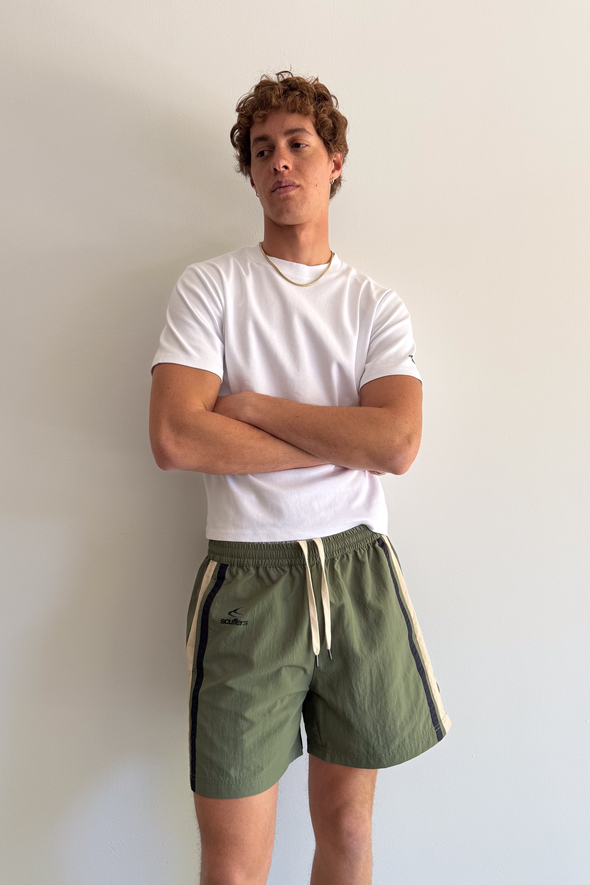 New Tech Green Shorts – Scuffers