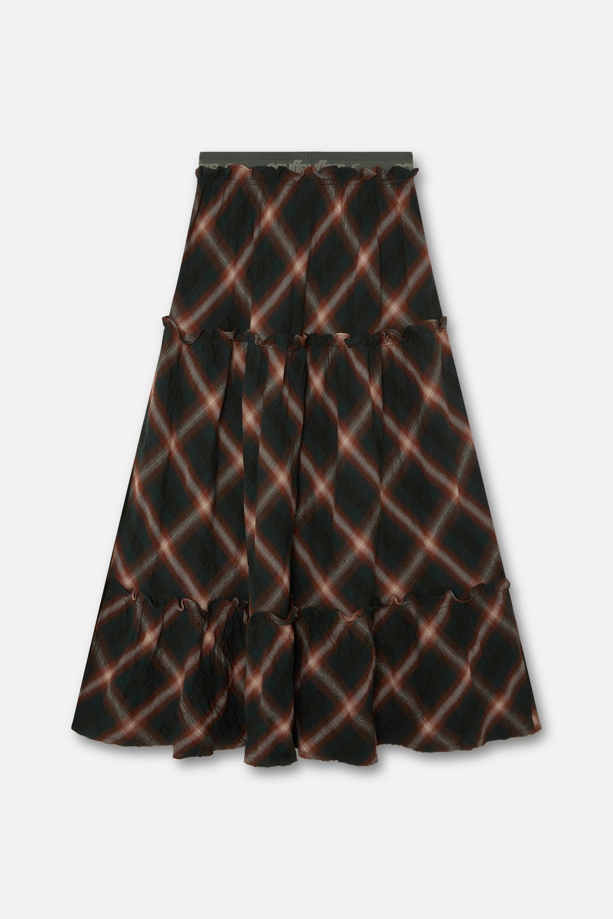 Tartan Midi Skirt