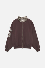 Tokiet Leopard Zipper