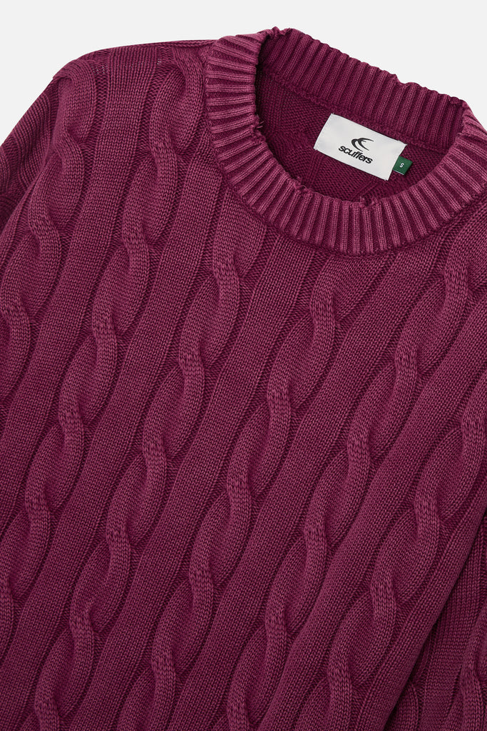 Trench Jersey Burgundy