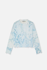 Trench Blue Snake Knit
