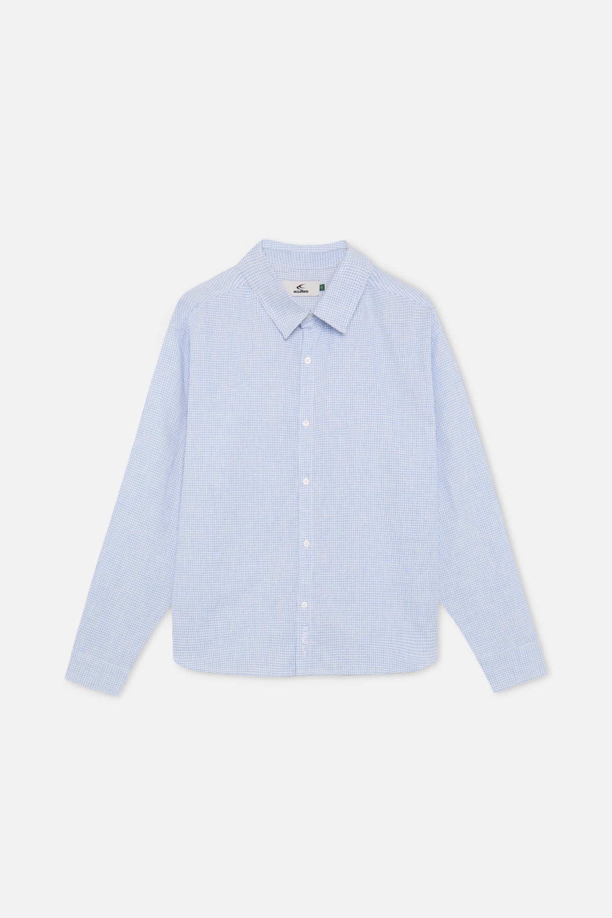 Twin Checkered Blue Shirt