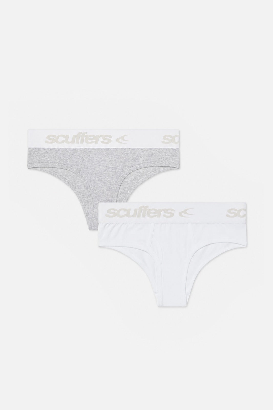 Basic Grey & White Shorties