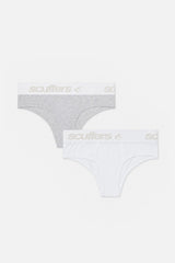 Basic Grey & White Shorties