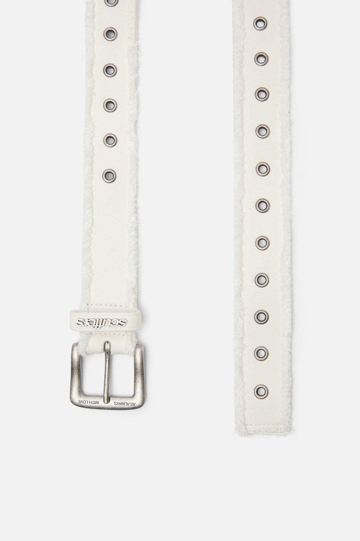 Flag Ecru Belt