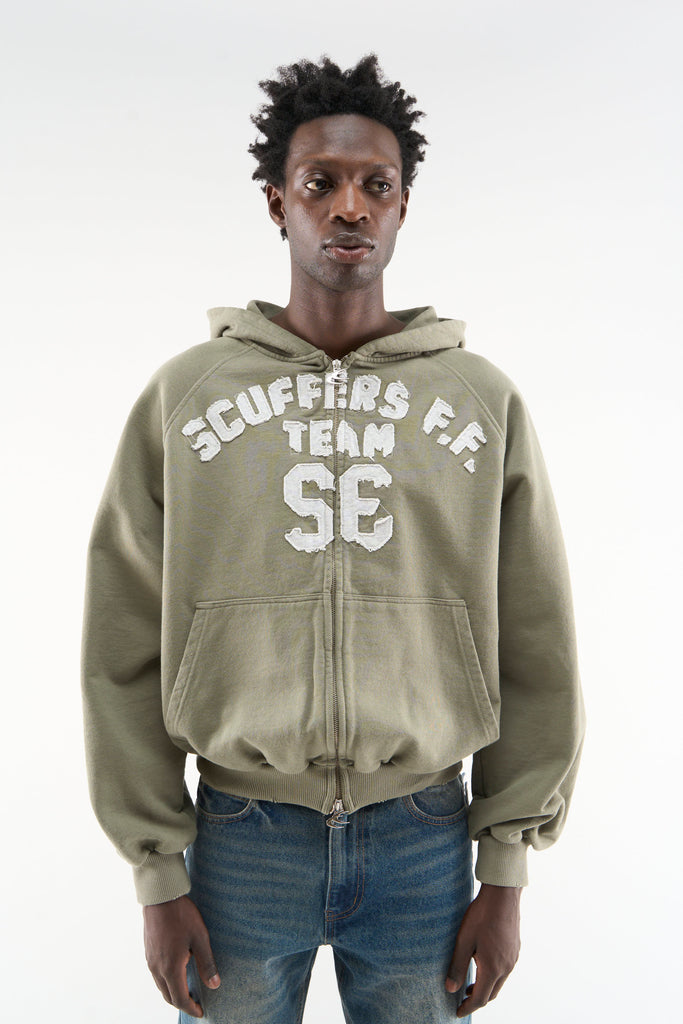 scuffers bob navy hoodie パーカー フーディ M scuffers bob navy hoodie 短丈パーカー フーディ M - メルカリ