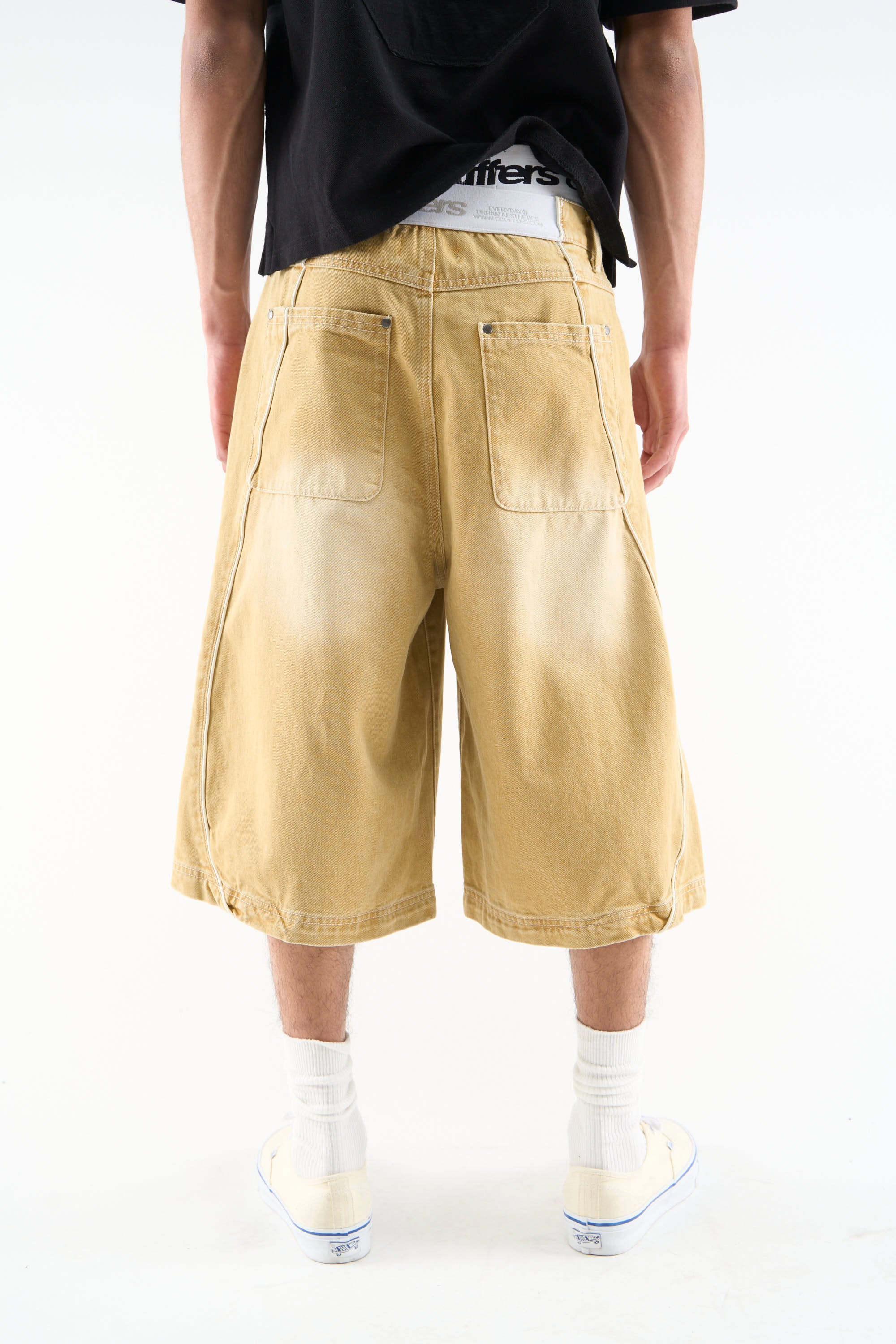 Mowa Yellow Jorts – Scuffers