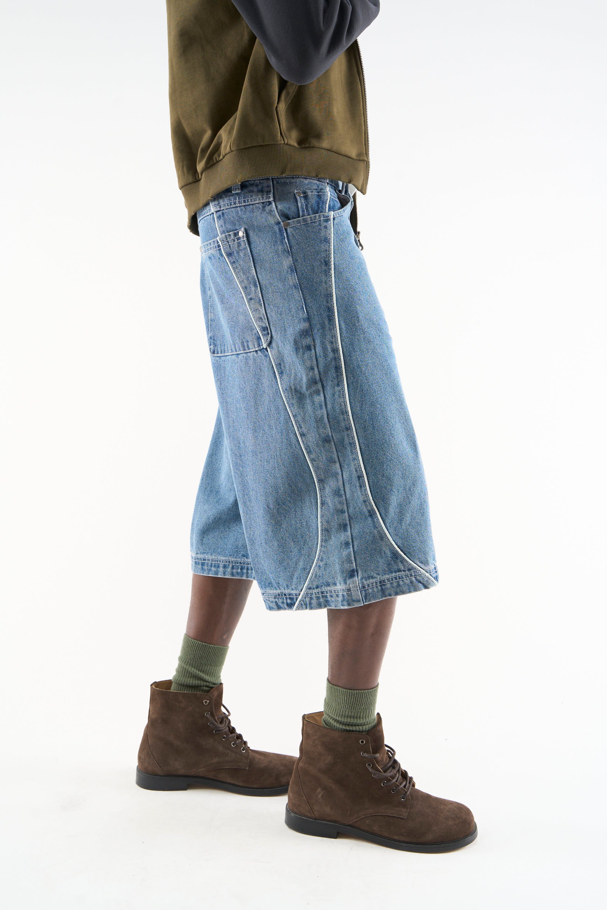 Mowa Blue Jorts – Scuffers