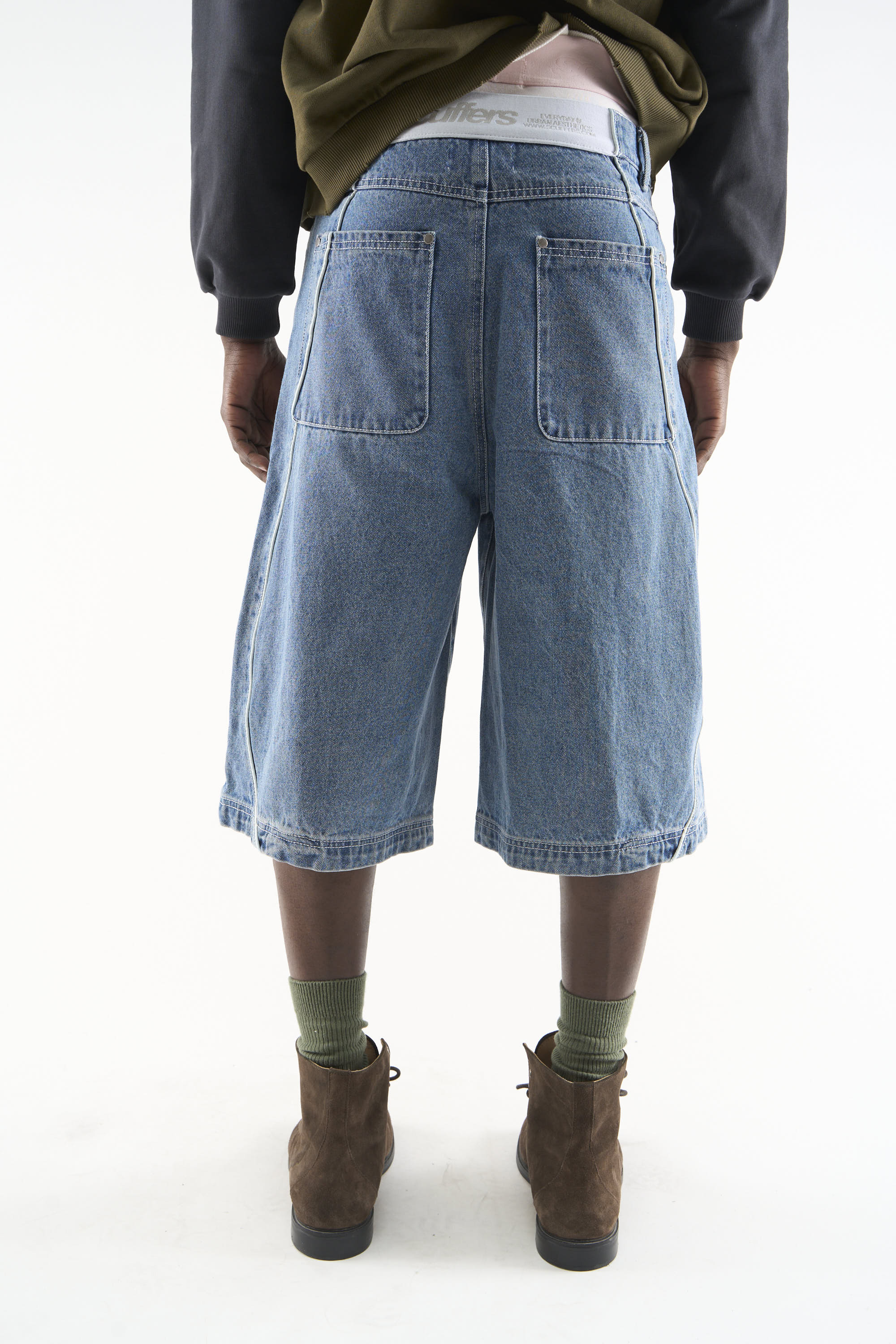 Mowa Blue Jorts – Scuffers