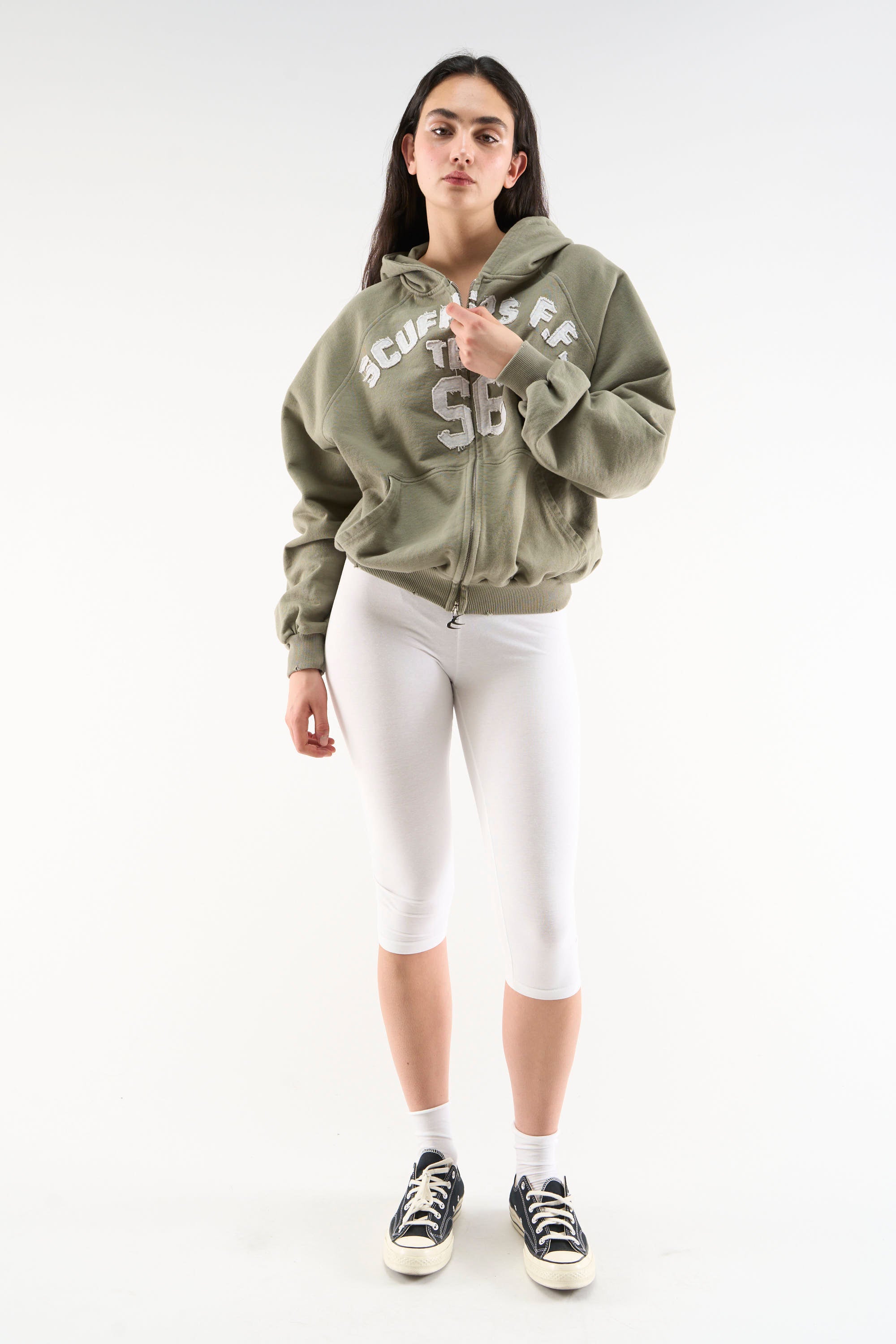 Omega Green Zipper