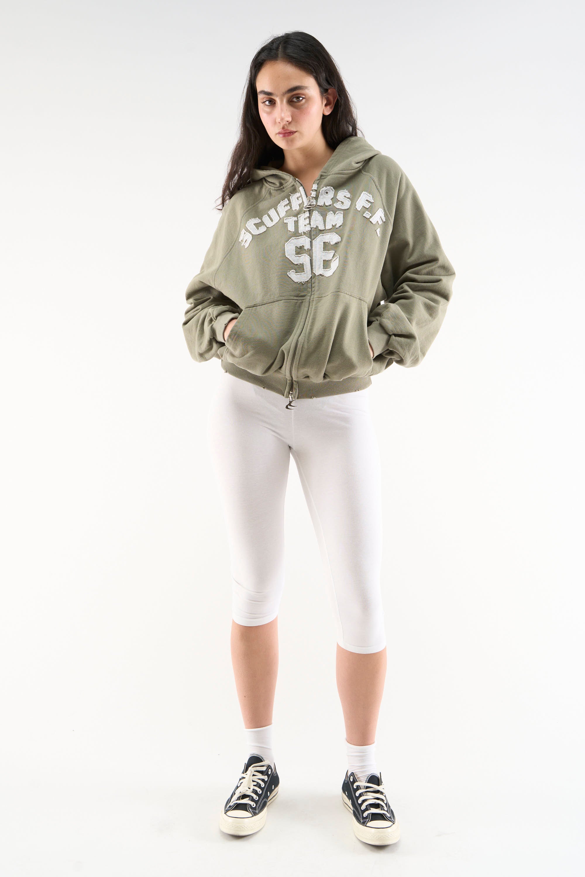 Omega Green Zipper – Scuffers