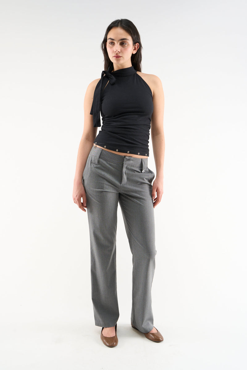 Tailoring Grey Striped Pants