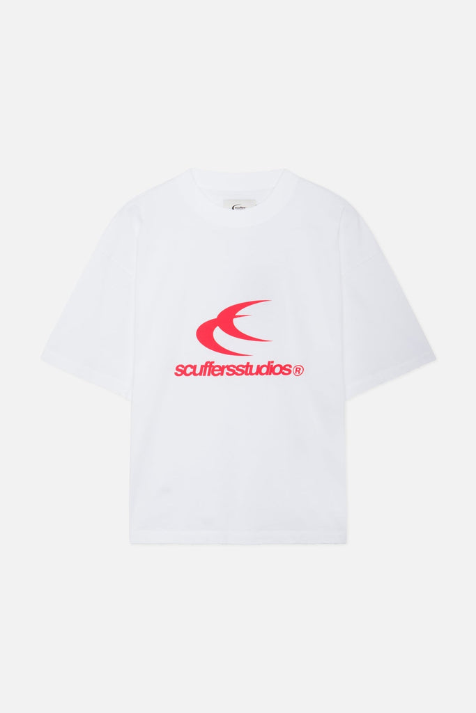 Double Moon Basic T-Shirt White