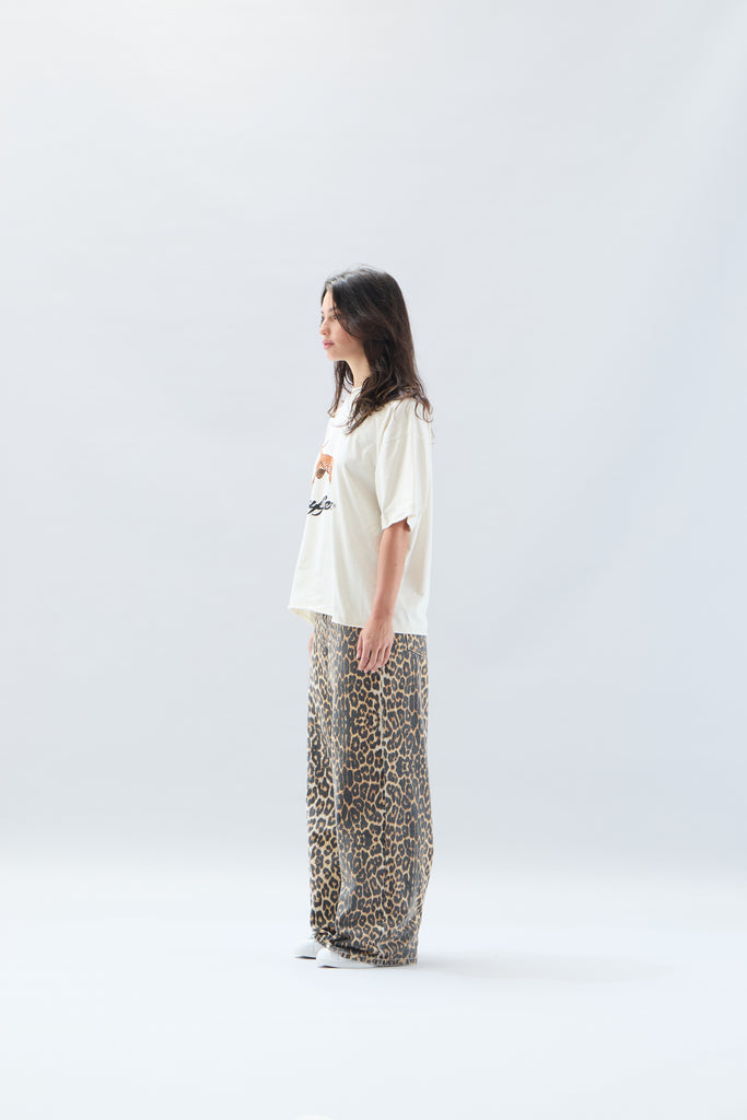 Leopard Jumbo Pants