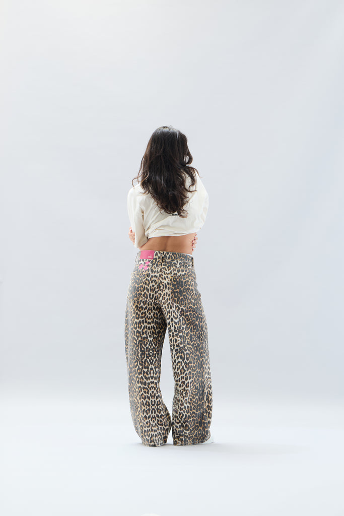 Leopard Jumbo Pants