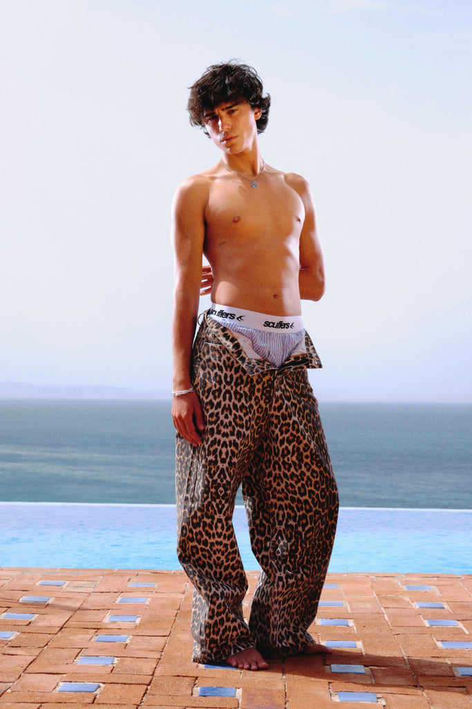 Leopard Jumbo Pants