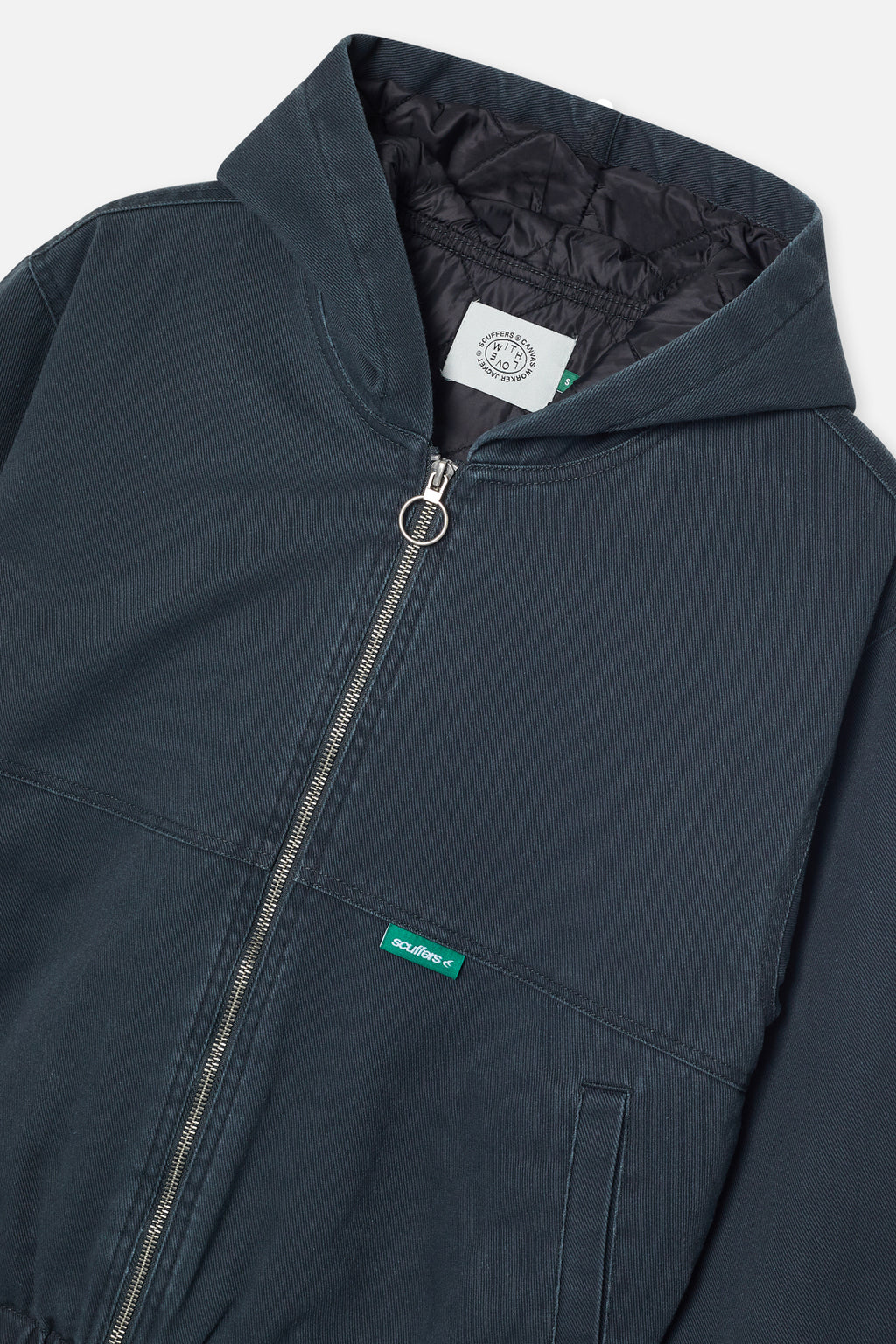 Stained Dark Work Jacket – Scuffers