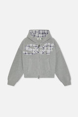 Brooks Grey Knit Zipper