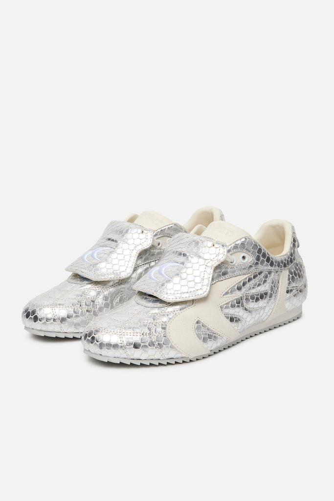 Iconic Silver Sneaker