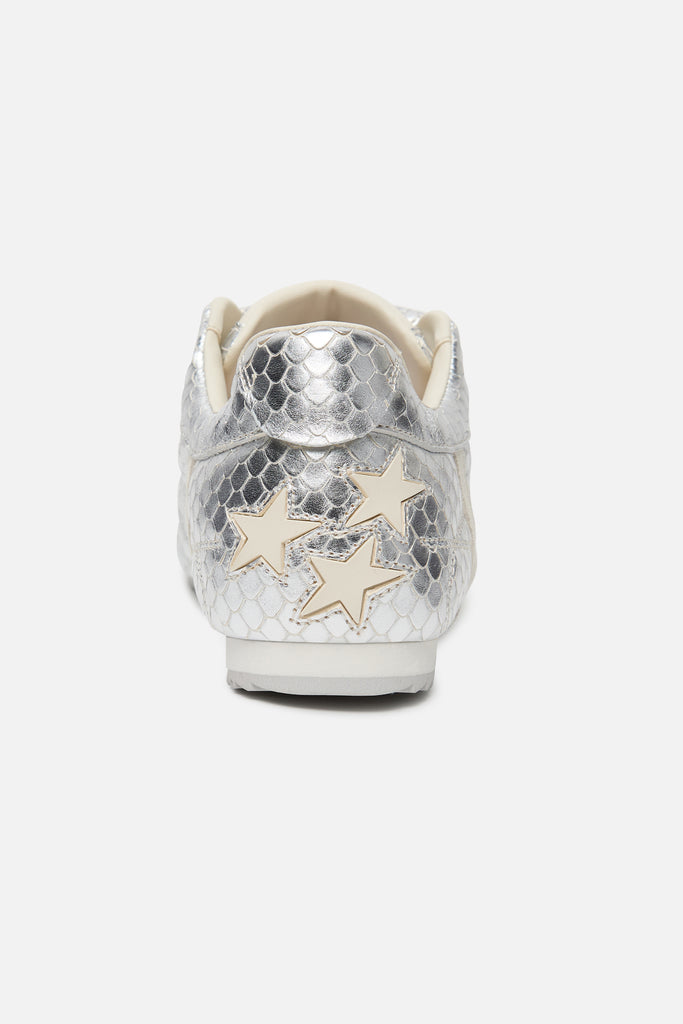 Iconic Silver Sneaker