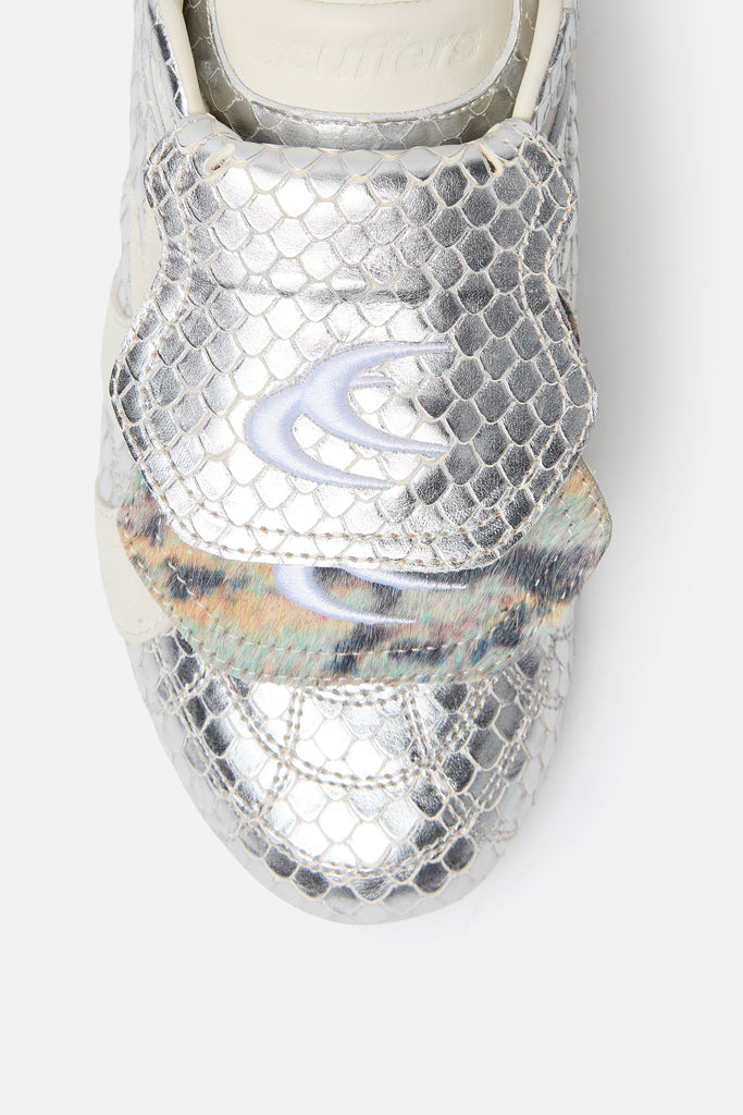 Iconic Silver Sneaker