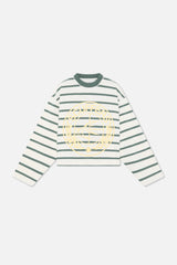 Shield Green Striped Longsleeve