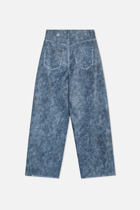 Leather Blue Jumbo Pants – Scuffers