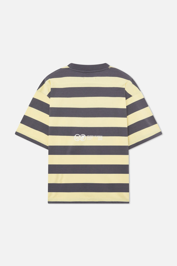 Paris Yellow Striped T-Shirt