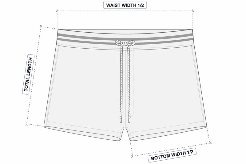 Athletic Navy Shorts