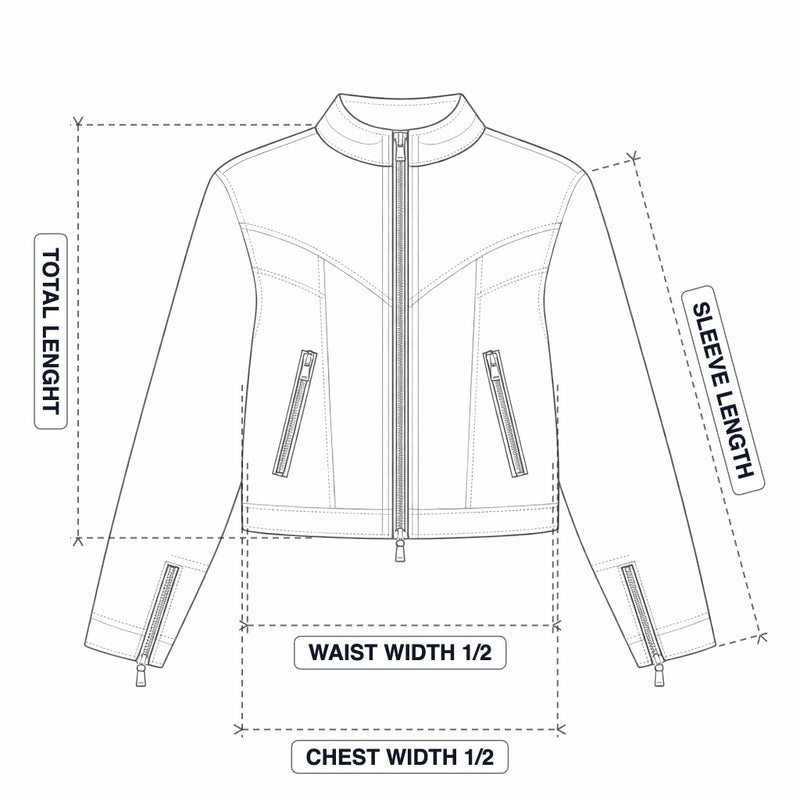 Marlen Washed Blue Jacket