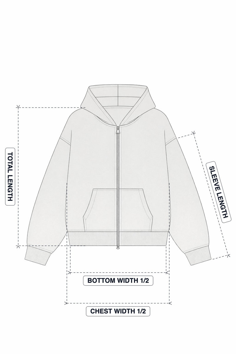 Brooks Grey Zipper Knit