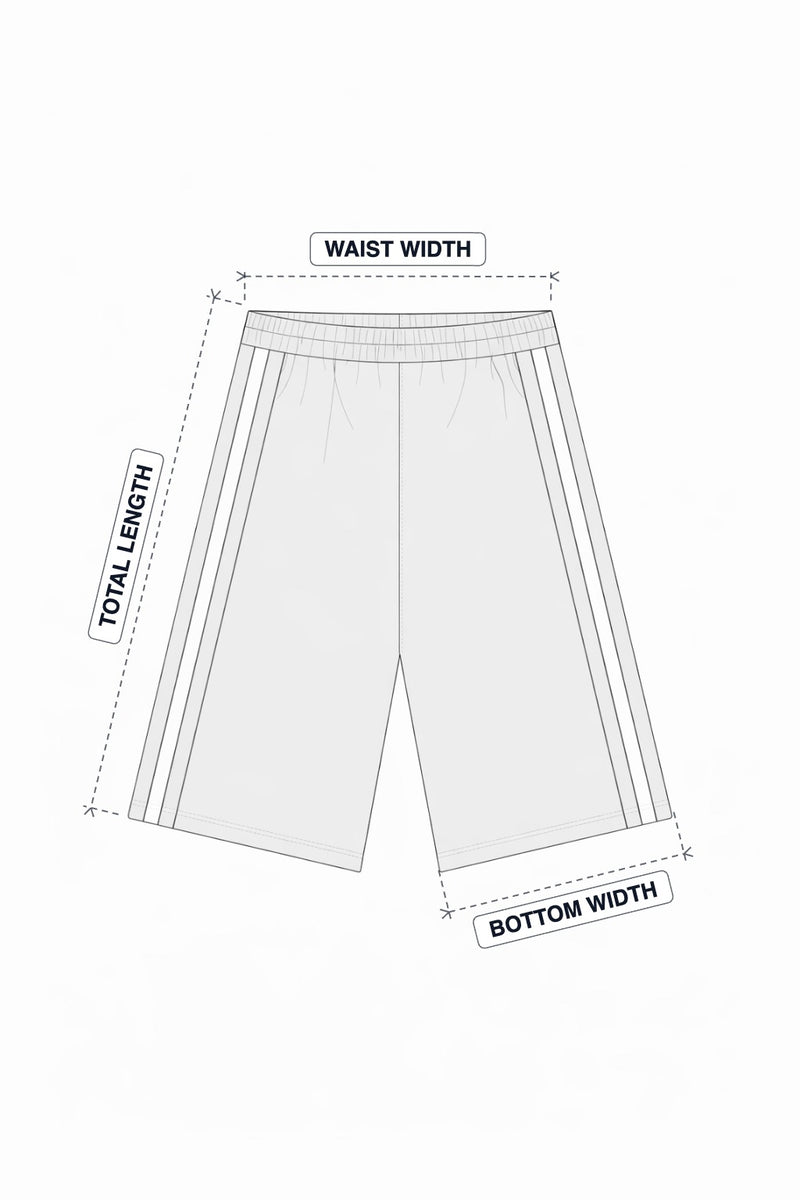 Tech Burgundy Jorts