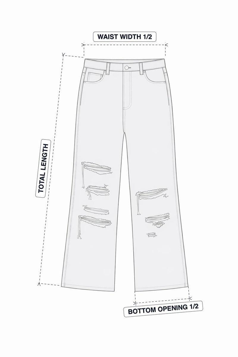 Shanghai Light Blue Pants