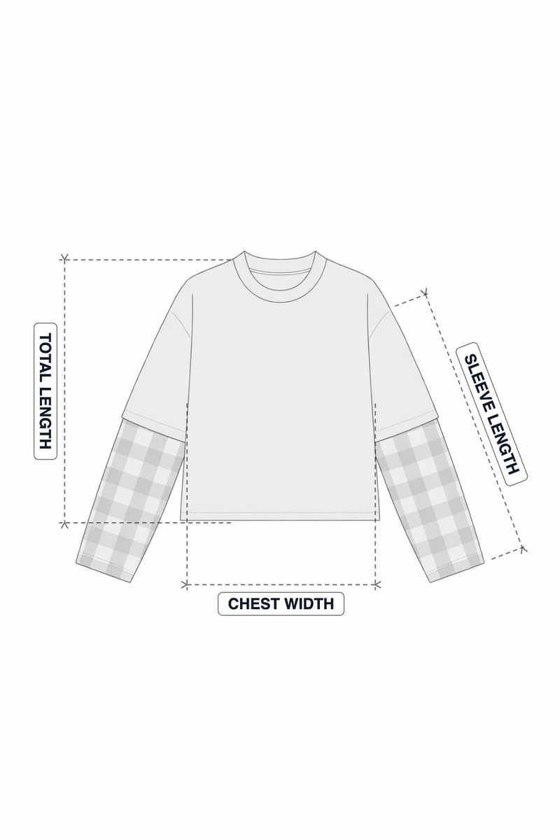 Blur Kurtis Navy Longsleeve