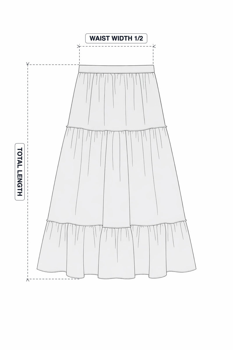Tartan Midi Skirt