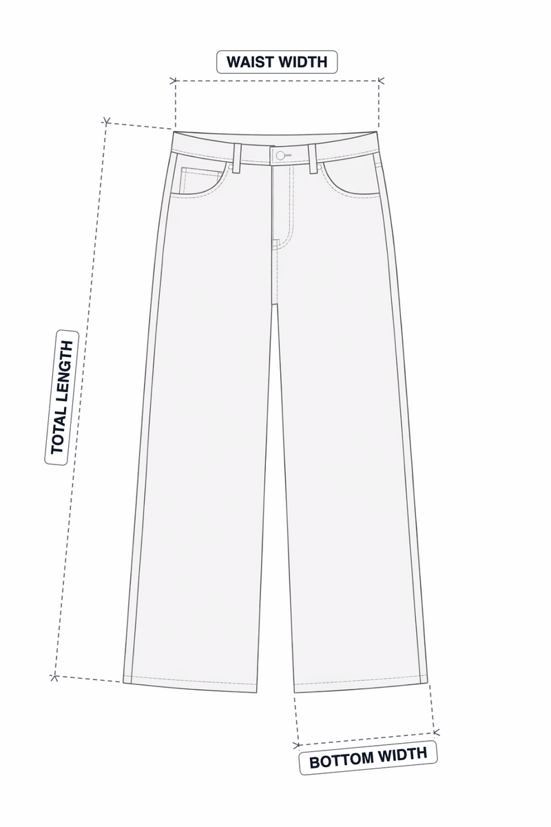 Rose Washed Blue Pants