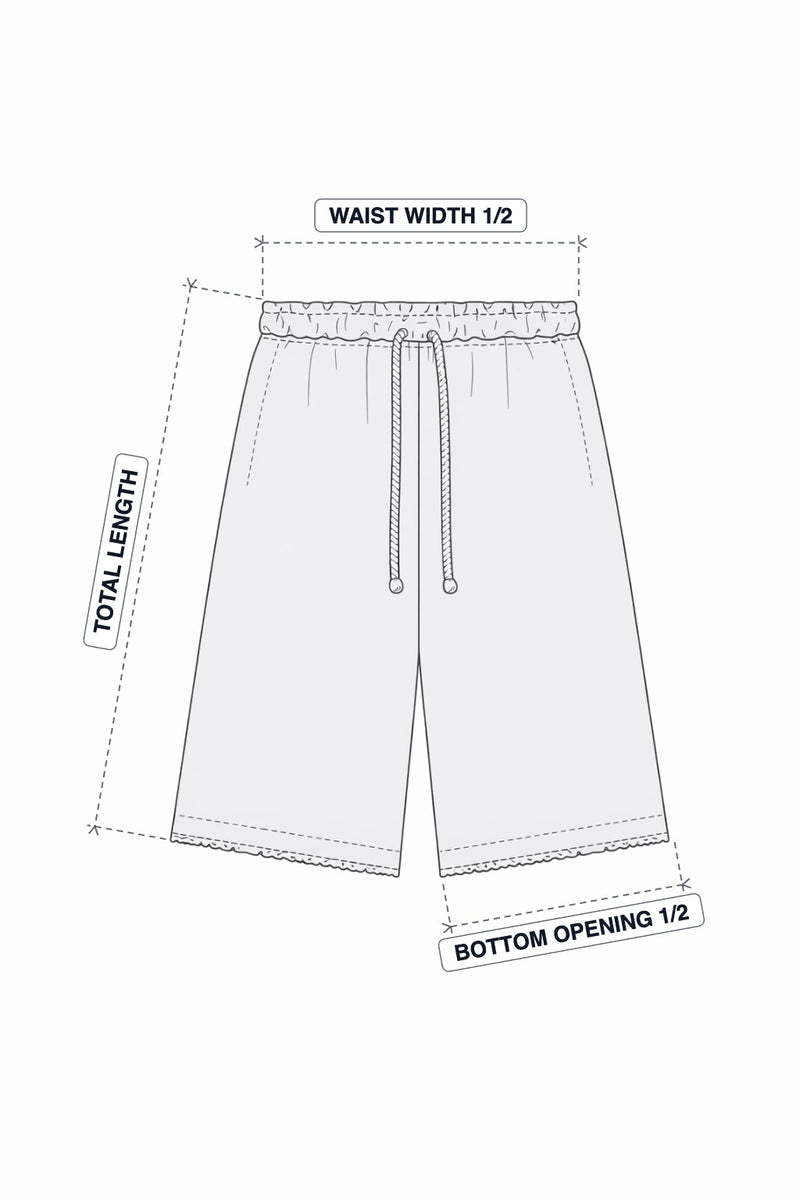 Leo Light Grey Jorts