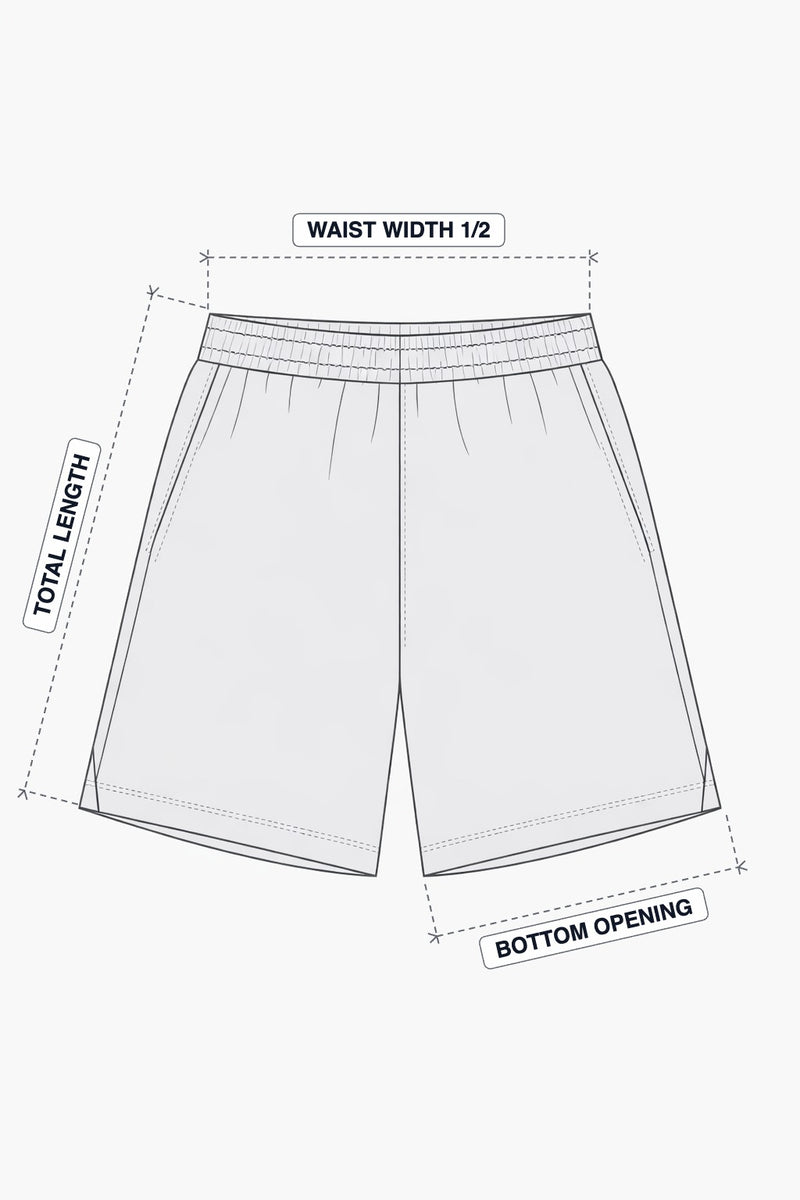 Withlove Red Mesh Shorts
