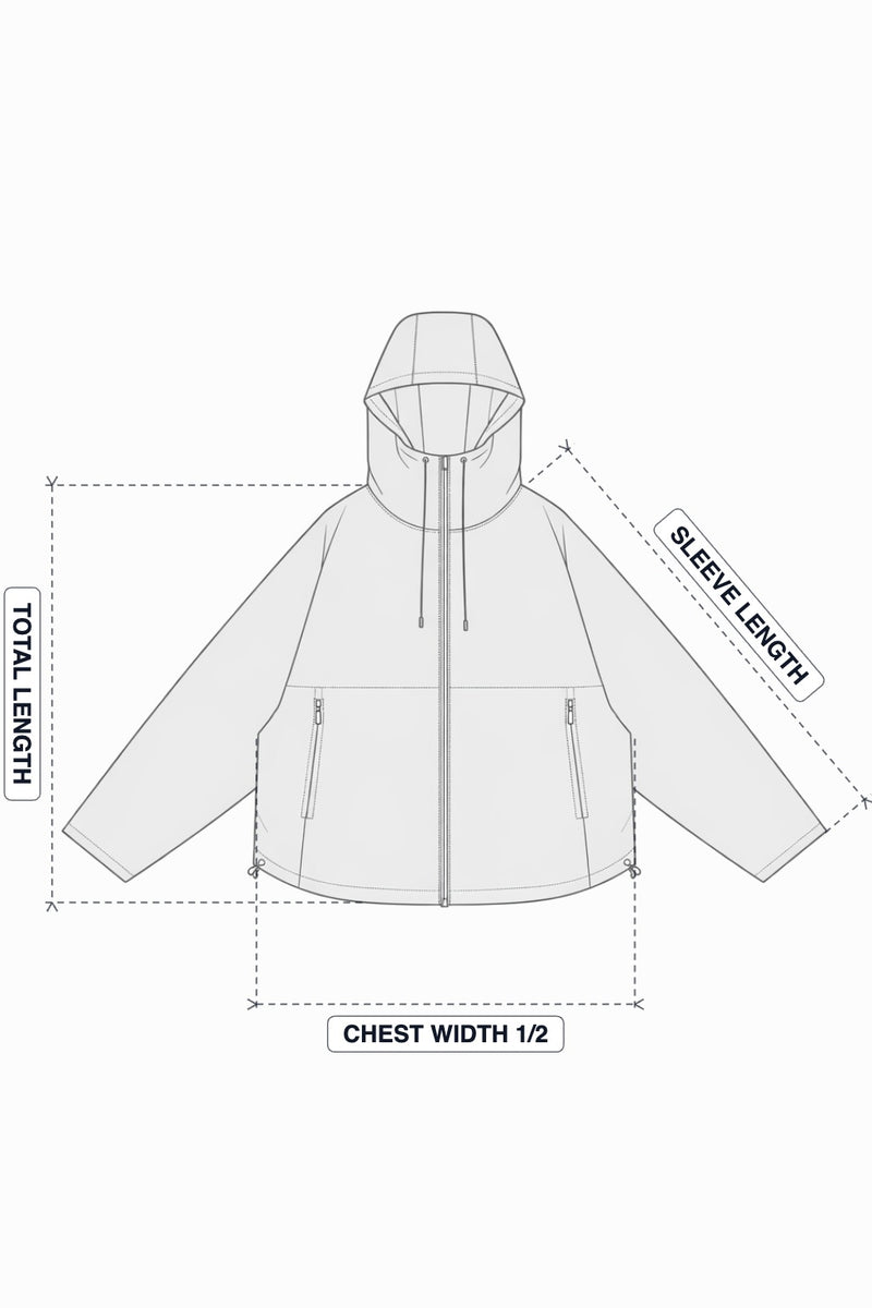 Essence Orange Windbreaker