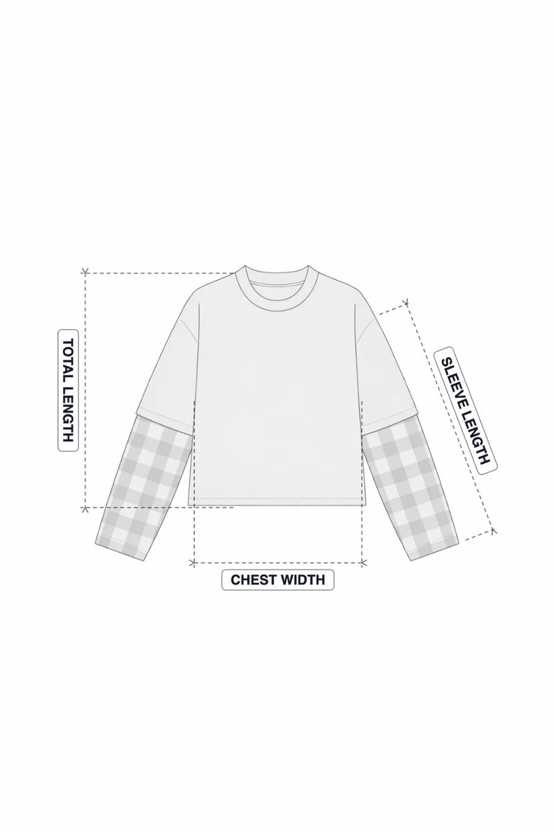 Blur Kurtis Navy Longsleeve