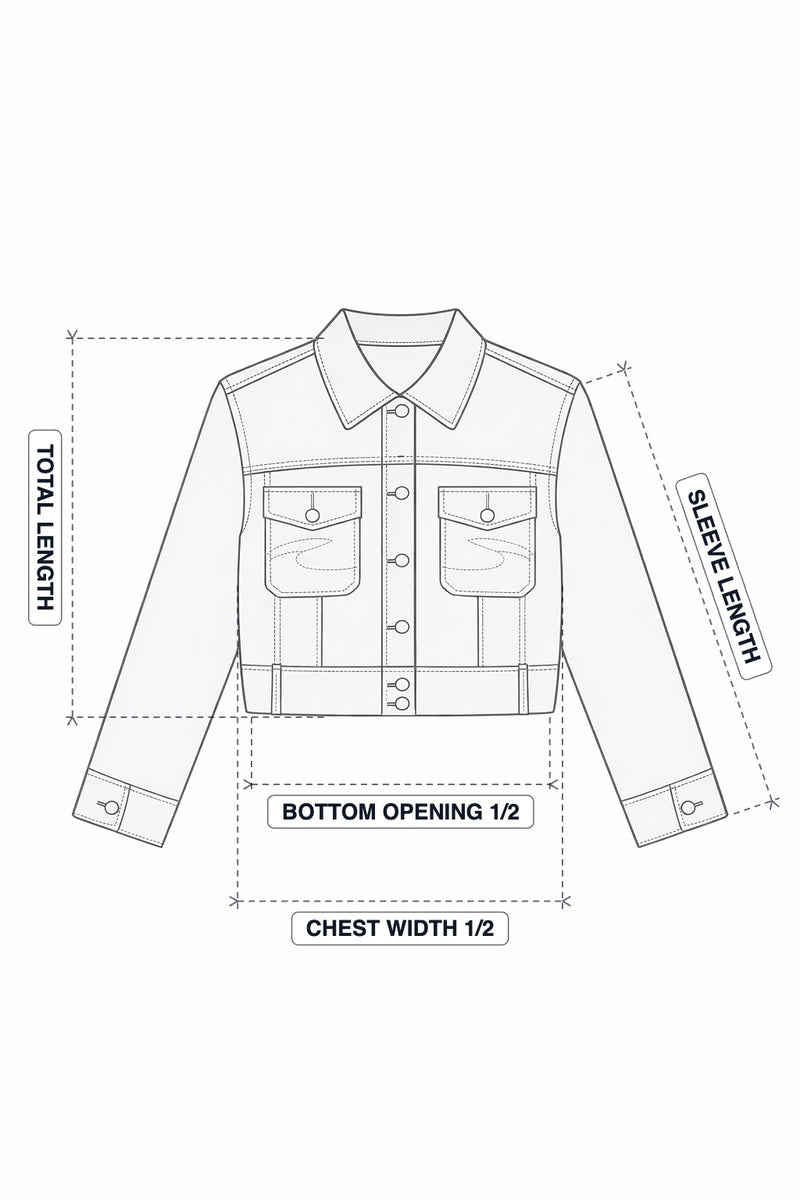 Marine Light Blue Denim Jacket