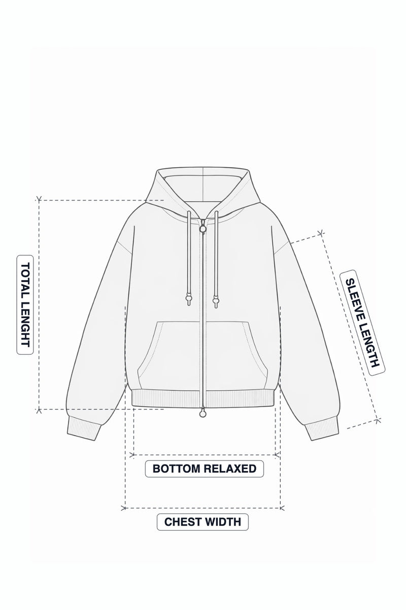 Mourice Light Grey Zipper