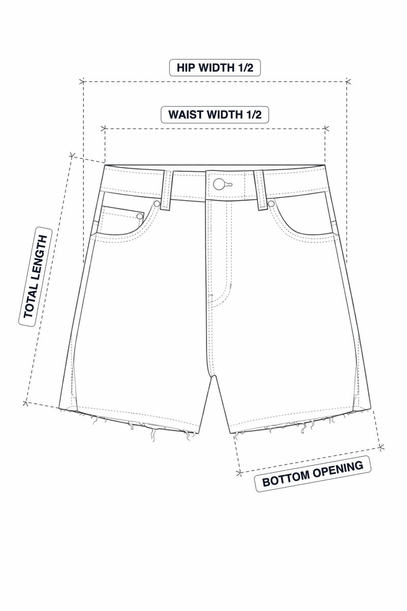 Lukas Light Denim Blue Shorts