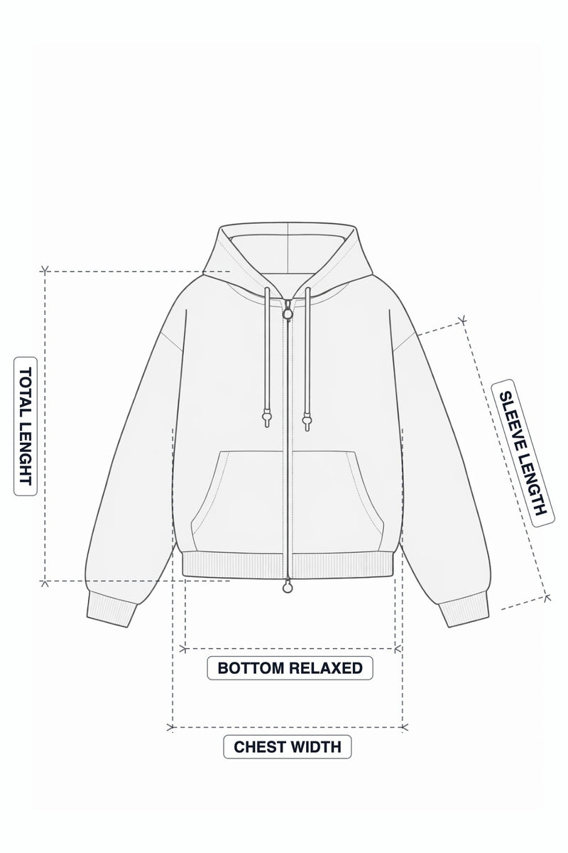 Mourice Light Grey Zipper