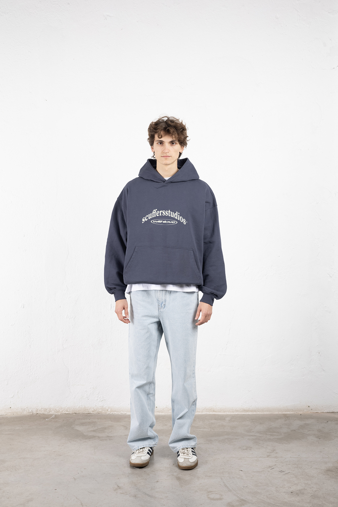 Scuffersstudios Navy Hoodie