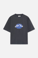 Oval Navy T-Shirt